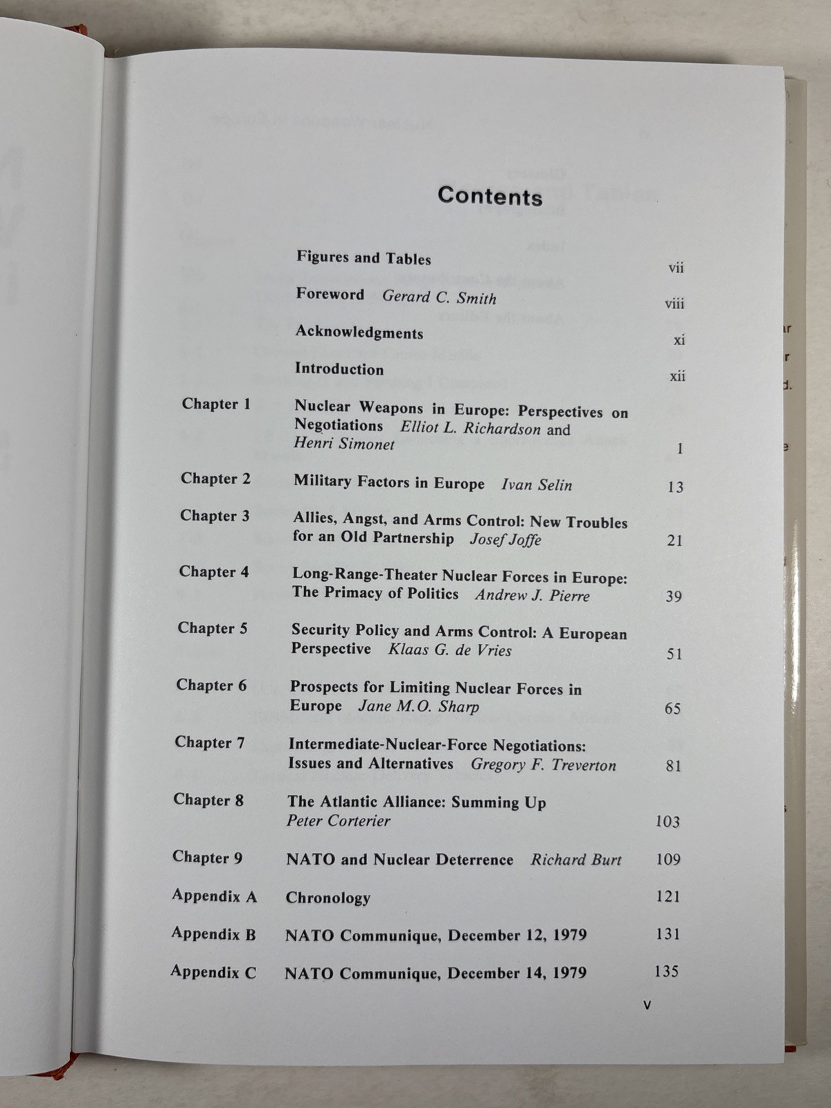 Nuclear Weapons In Europe: Modernization and Limitation, 1983 HC-DJ