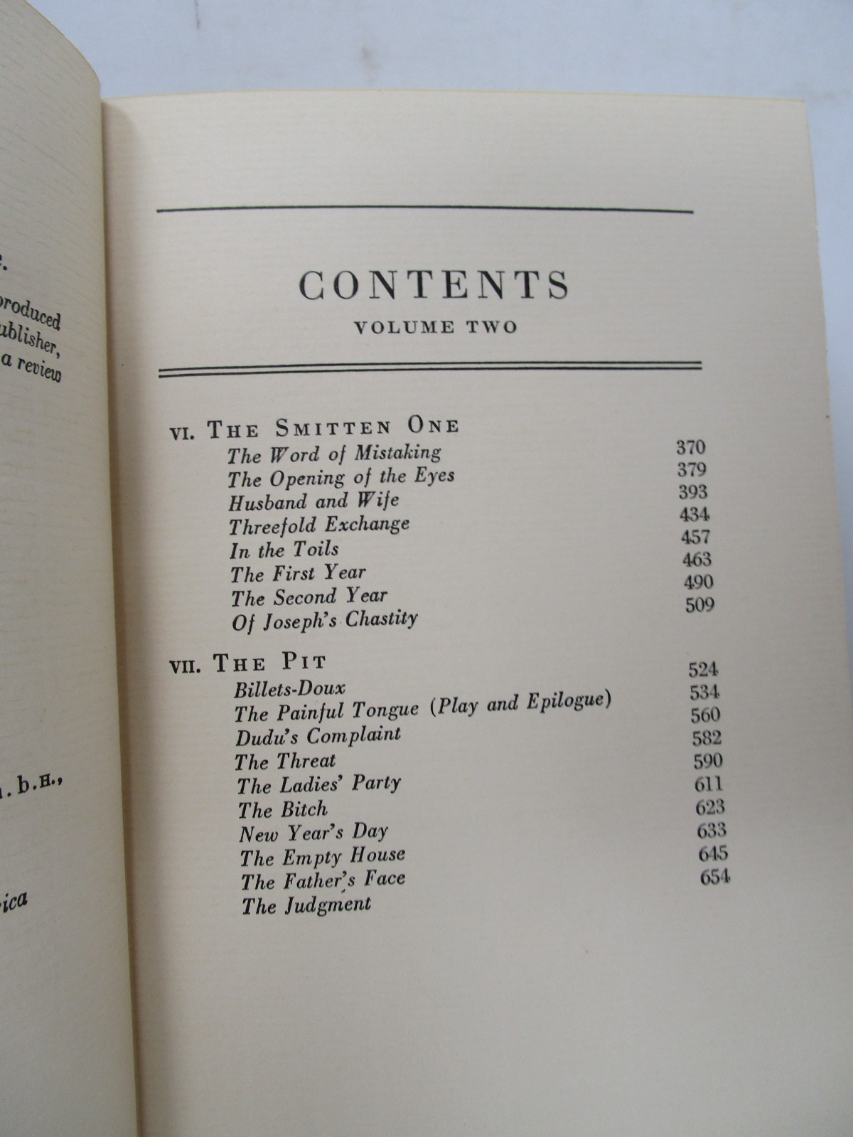 Joseph In Egypt by Thomas Mann 1938 Two Volumes