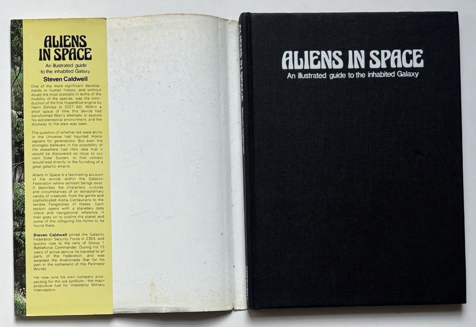 Aliens In Space by Steven Caldwell (Hardcover, 1979) Galactic Encounters Sci-Fi