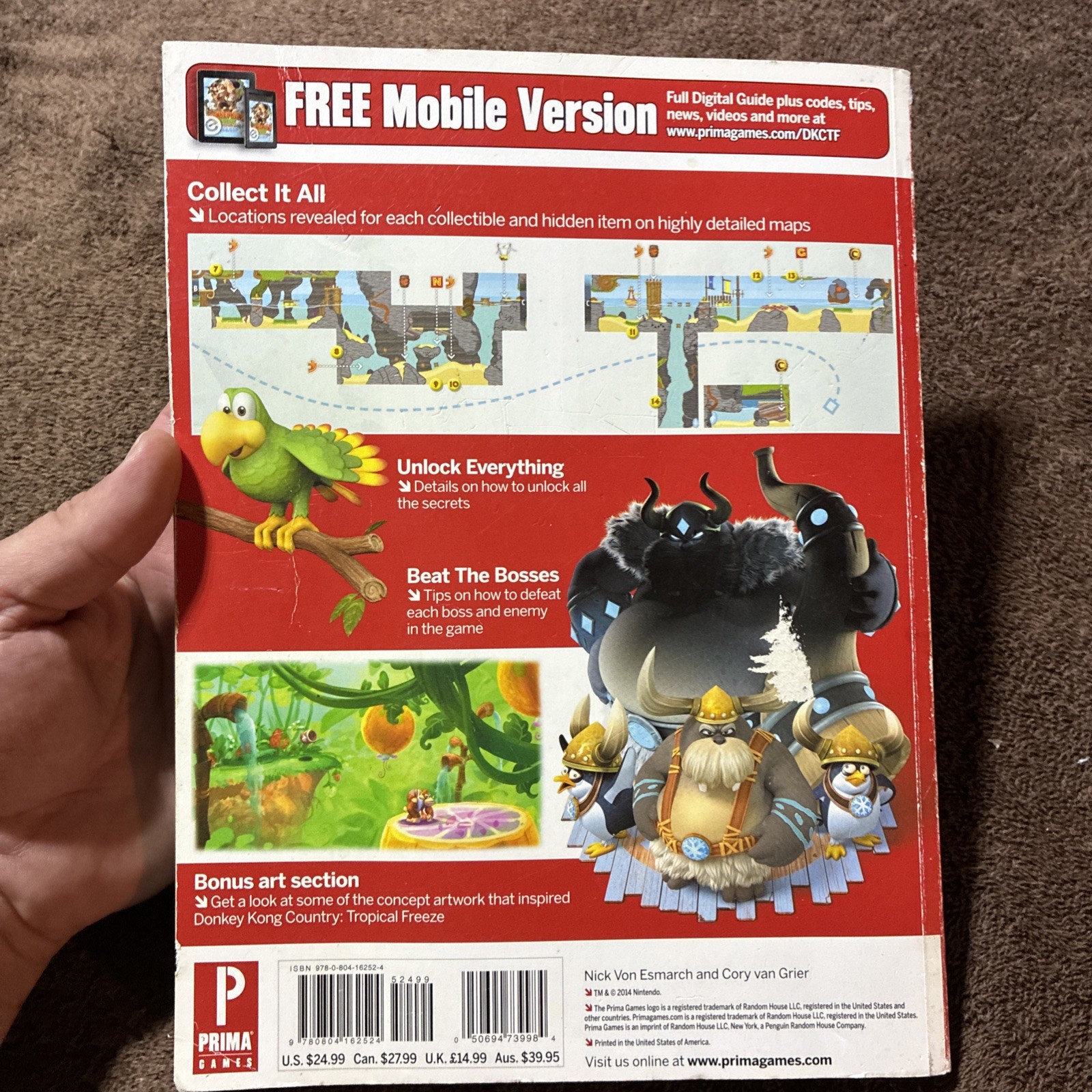 Donkey Kong Country: Tropical Freeze : Prima Official Game Guide by Prima Games