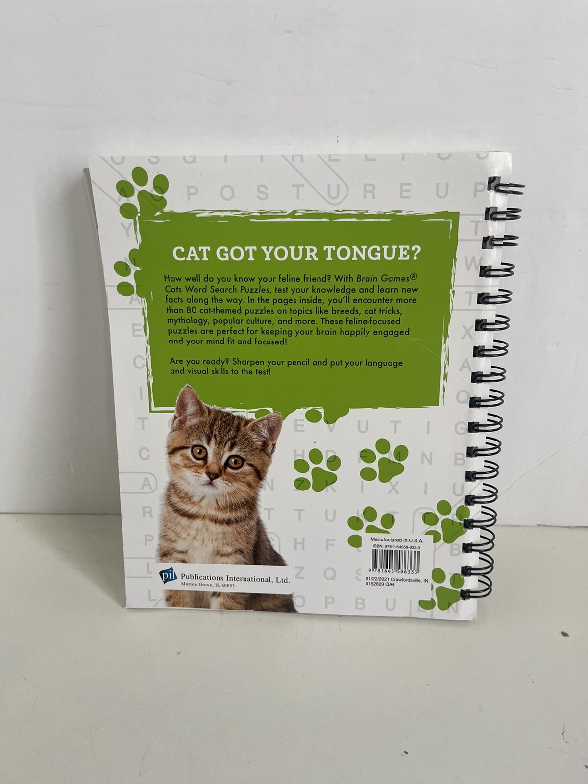 Brain Games Ser.: Brain Games – Cats Word Search Puzzles by Brain Games and…