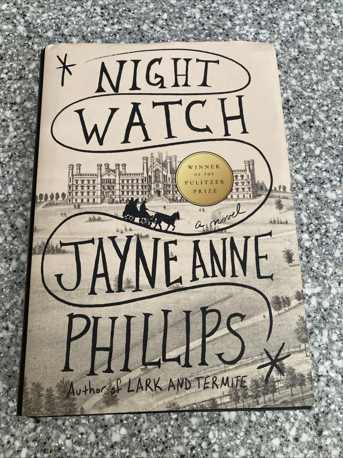 Signed Jayne Anne Phillips Night Watch 3rd Printing Pulitzer Hardcover Very Good