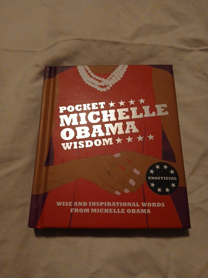 Pocket Michelle Obama Wisdom – Unofficial- by Hardie Grant Books 2017, Hardcover