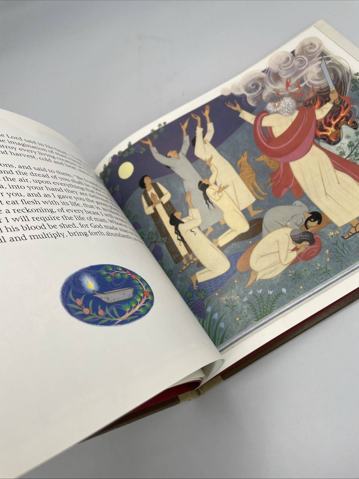 Pauline Baynes, Noah and the Ark 1989 HCDJ Color Illustrations. 1st US Edition.