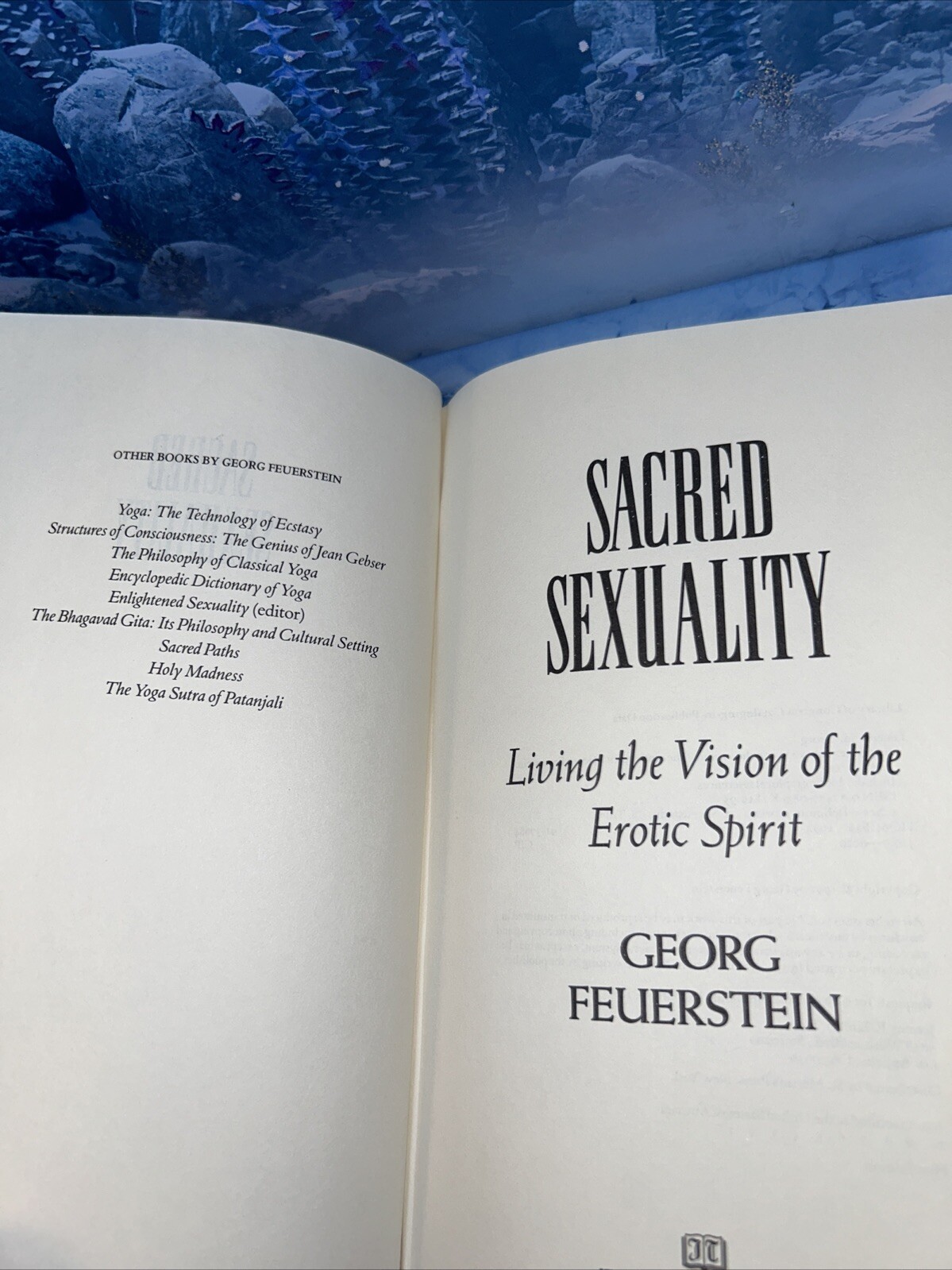 Sacred Sexuality: Georg Feuerstein, Hardcover VERY GOOD