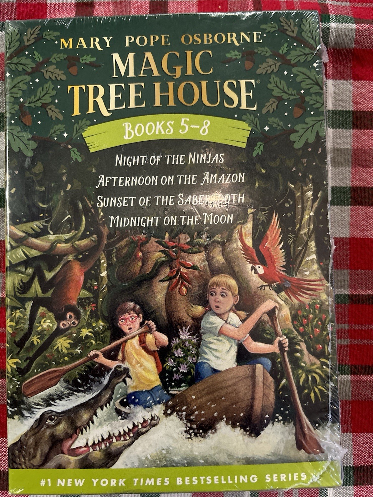 New and Sealed Magic Tree House: Books 5-8 Boxed Set Mary Pope Osborne
