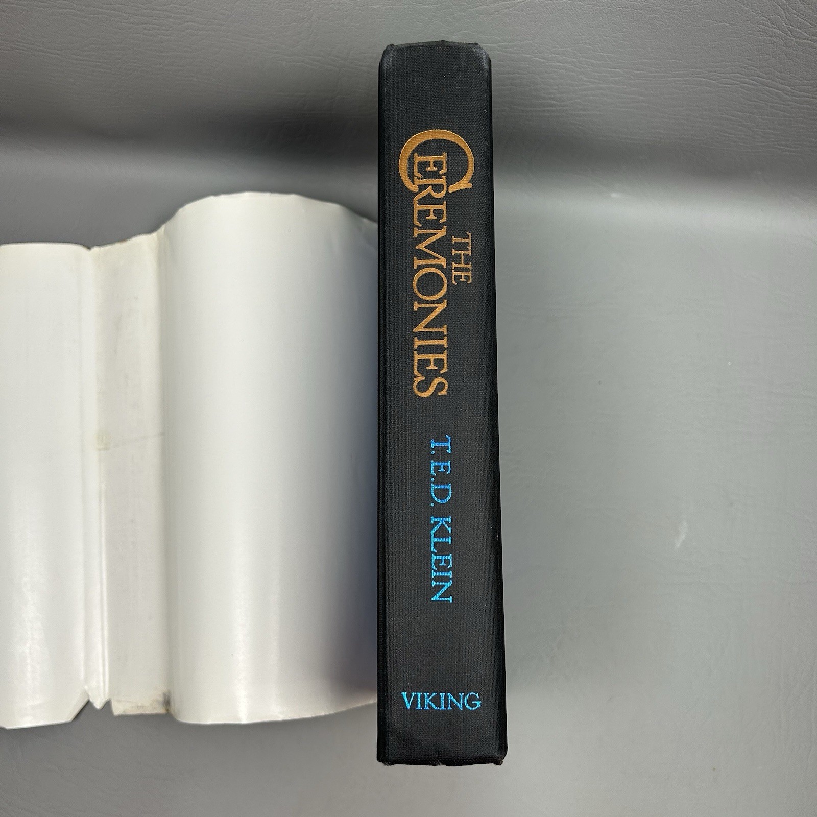 The Ceremonies by T. E. D. Klein FIRST Edition Viking Press 1984 HC/DJ Very GOOD