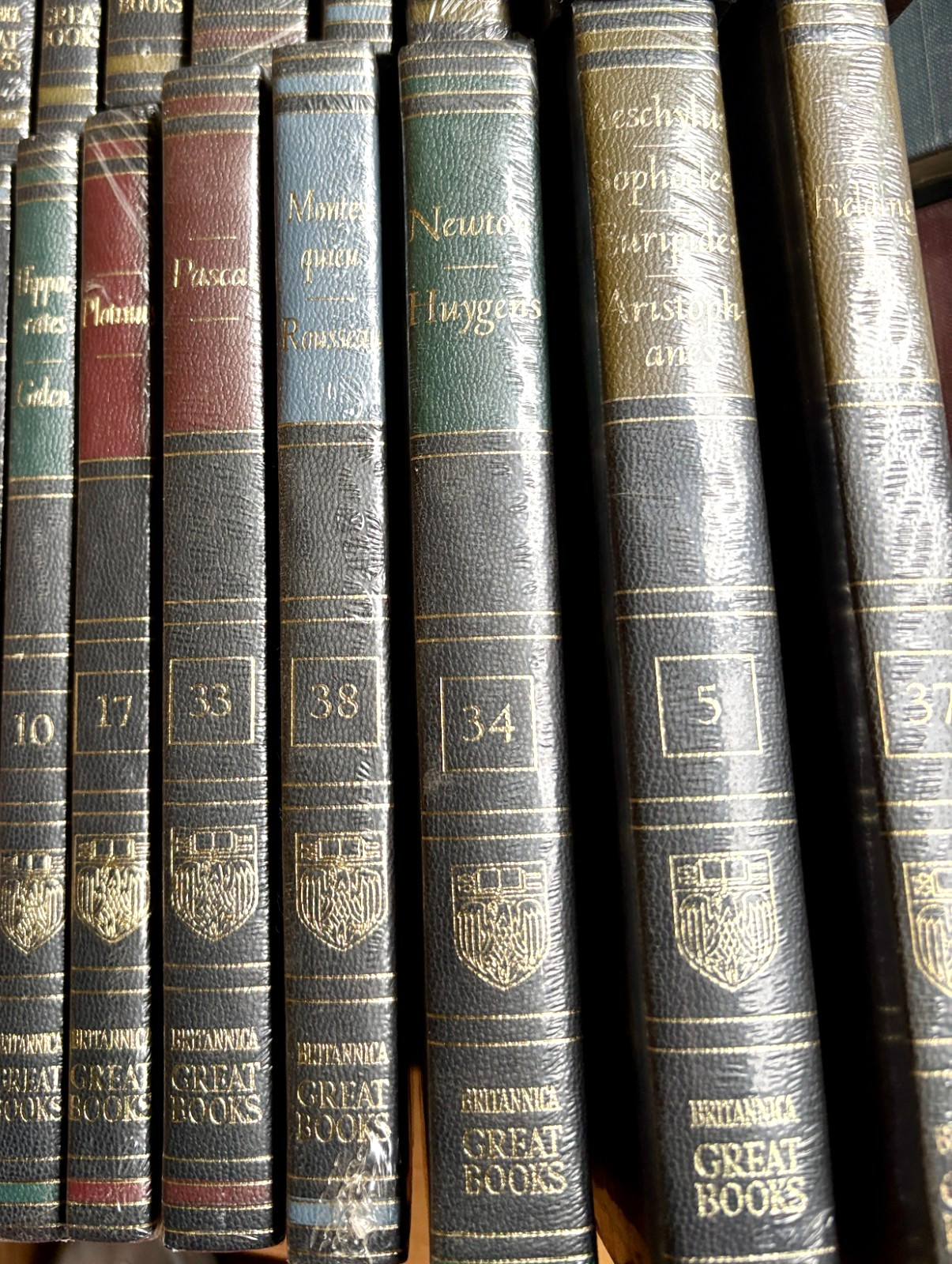 NEW Sealed Great Books of the Western World YOU CHOOSE 1980s Britannica Lot