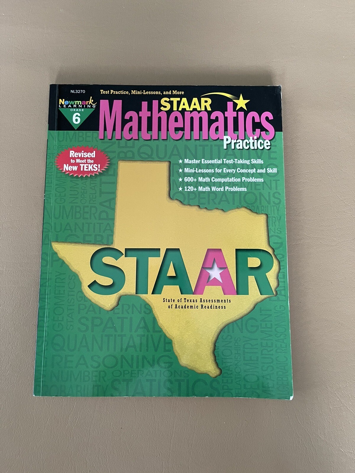 Staar Mathematics Practice Grade 6 – Newmark Learning