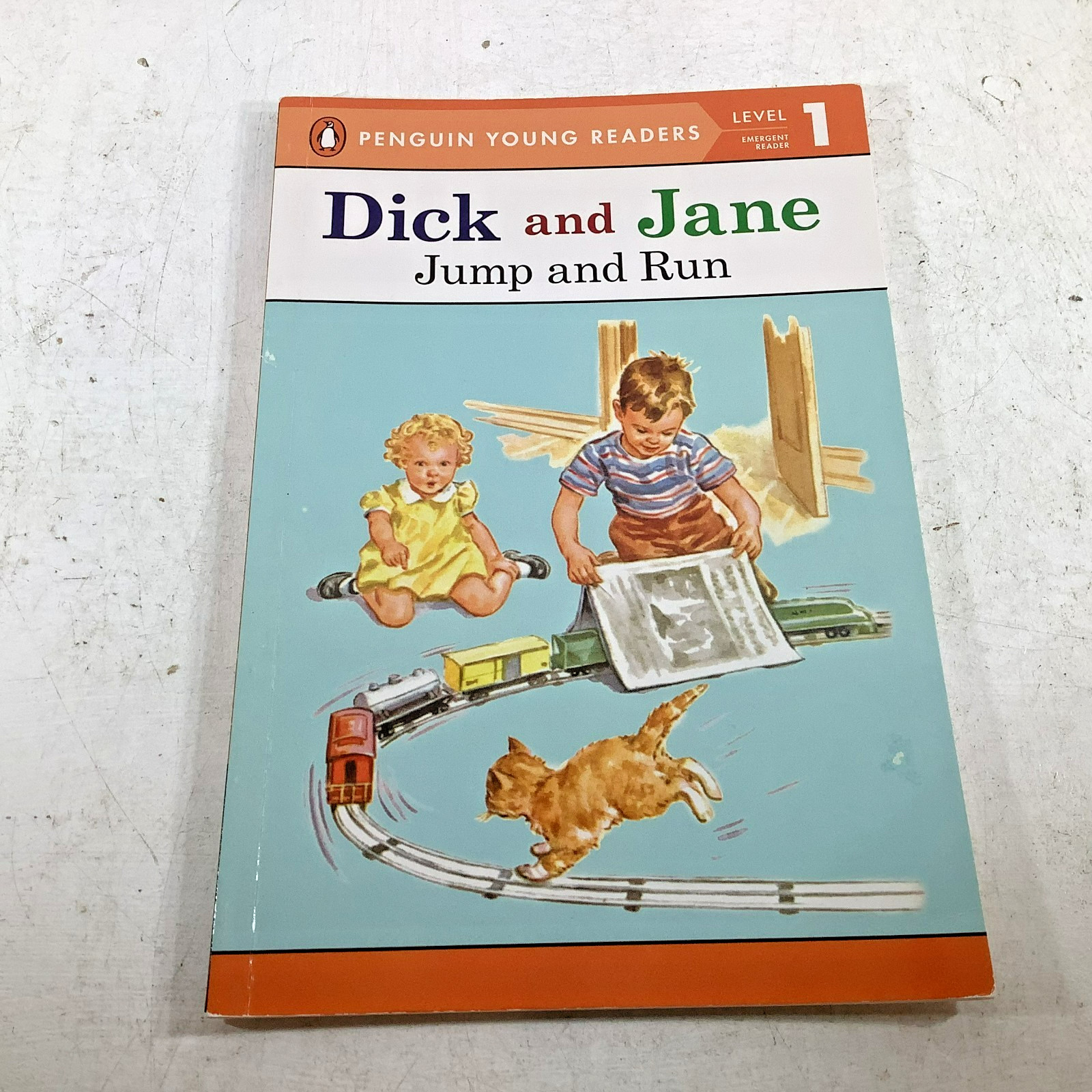 Lot of 6 Dick and Jane Penguin Young Readers Level 1 Paperbacks Like New