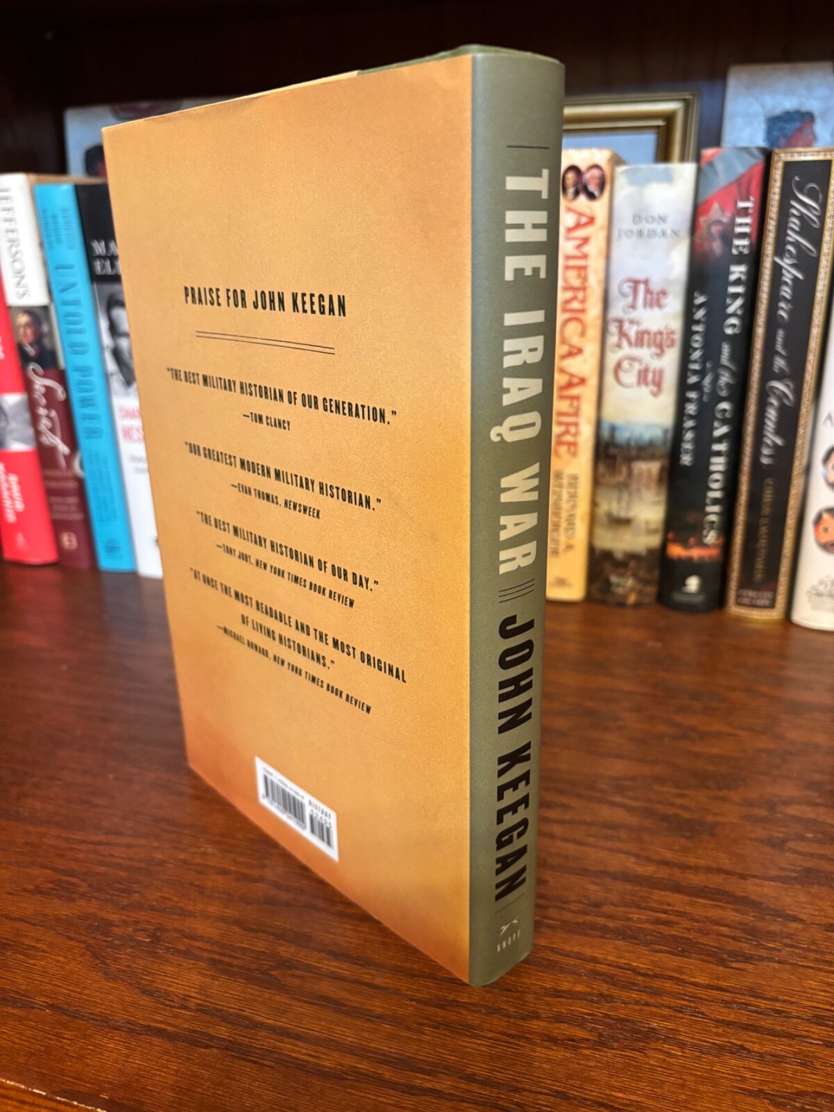 The Iraq War. John Keegan. 1st HC Ptg. Knopf 2004 Fine Unread