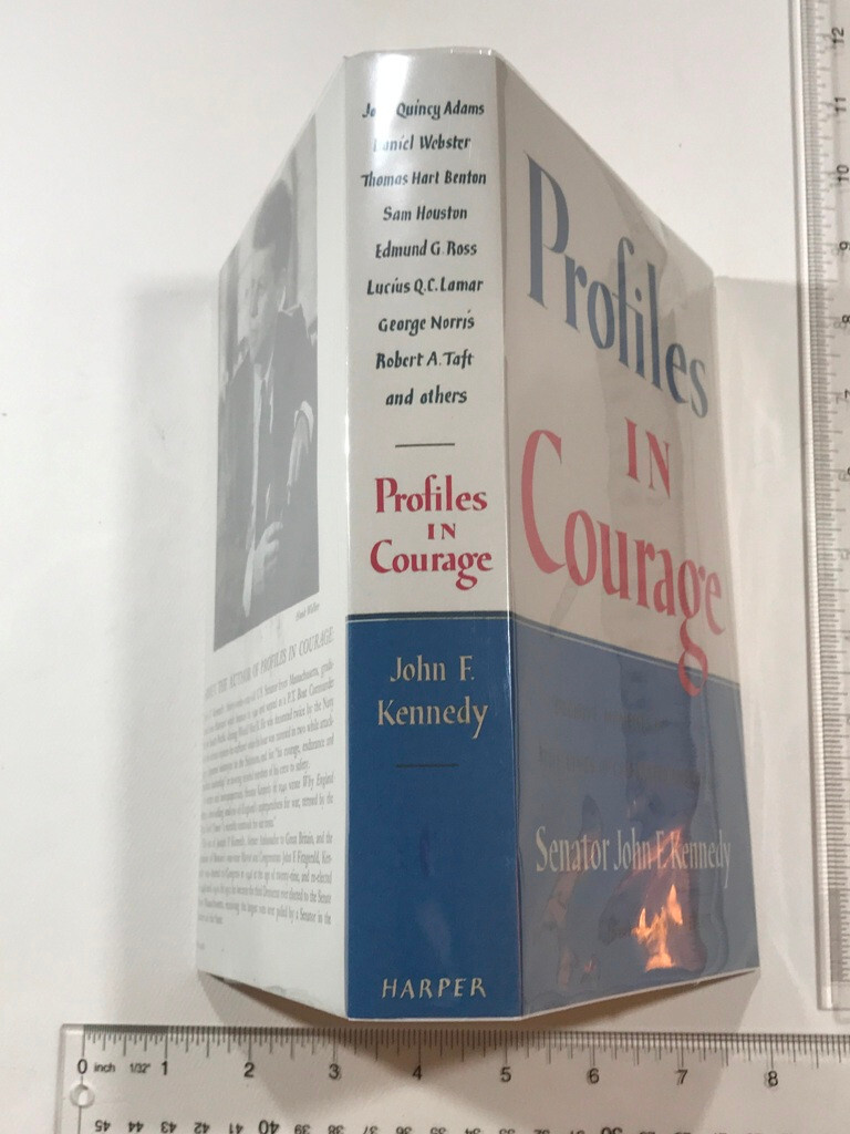 John F Kennedy 1955 1956 Profiles in Courage * Nice First Edition HbDj (later)