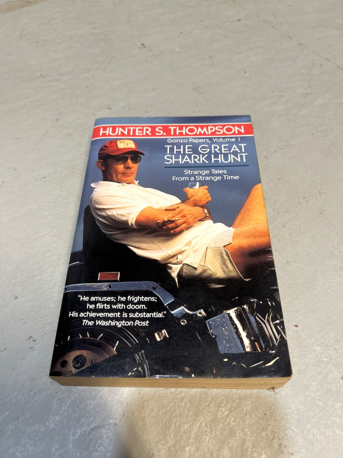 lot of 9 Hunter S Thompson books