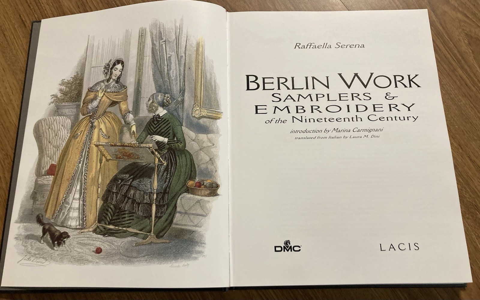 BERLIN WORK: SAMPLERS & EMBROIDERY OF THE 19TH CENTURY. Serena (1996, HC/DJ)