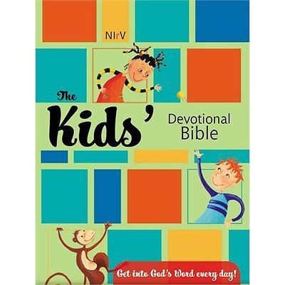 NIrV, The Kids Devotional Bible, Paperback, Zondervan, New Book