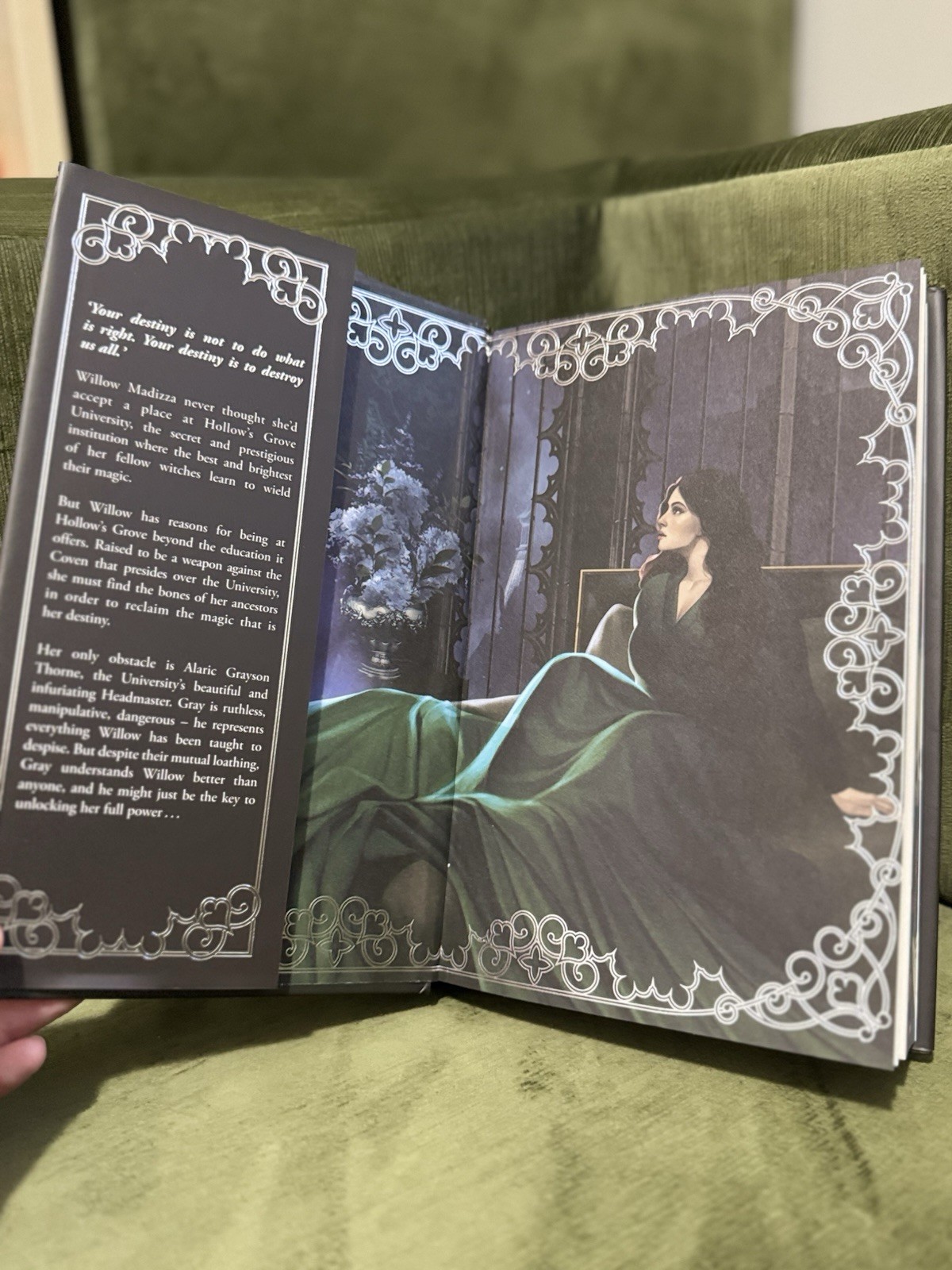 FairyLoot Exclusive Edition: The Coven by Harper L. Woods ✨SIGNED✨SPRAYED EDGES✨