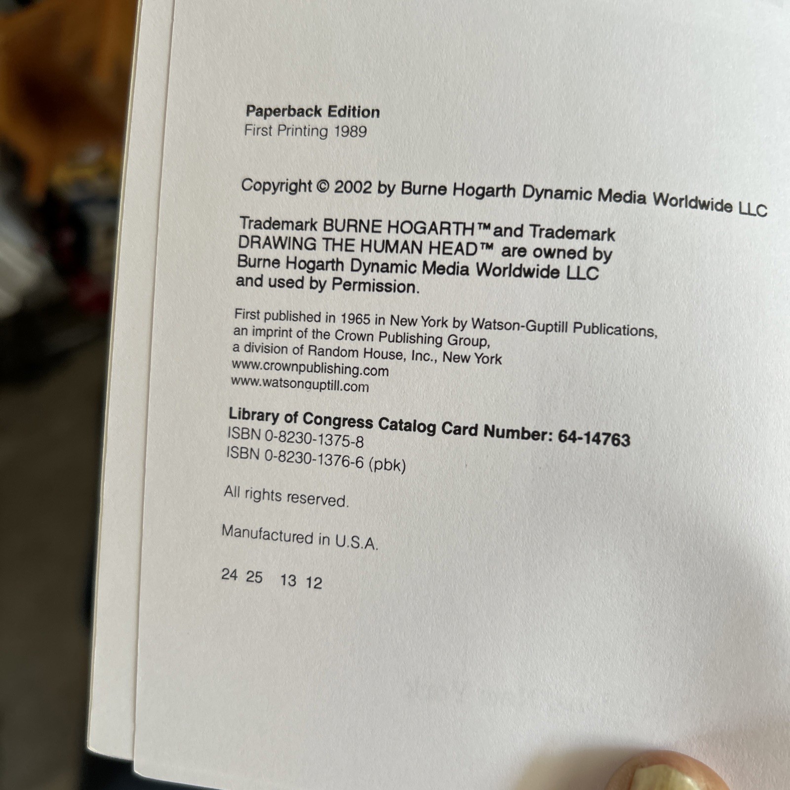 Drawing the Human Head – Paperback By Hogarth, Burne – VERY GOOD