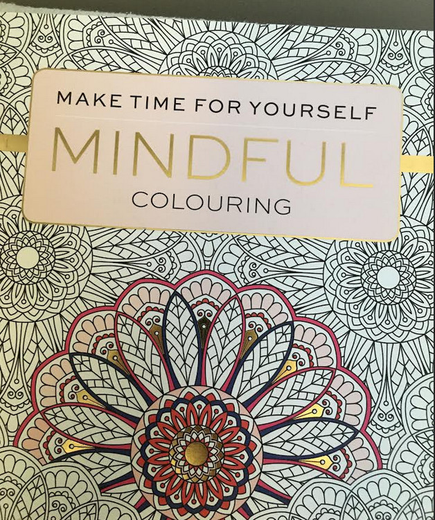 “MAKE TIME FOR YOURSELF” MINDFUL COLORING BOOK