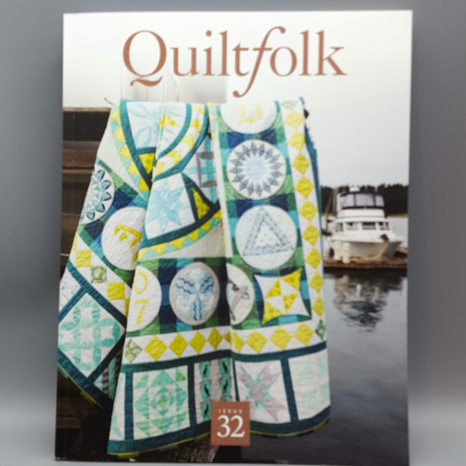 2024 3 out of 4 QUILTFOLK Magazines #30 31 32. Excellent Used, Ad-Free, Quilting