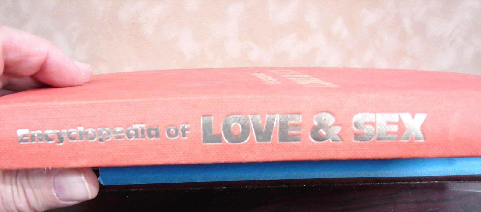 1972 vintage Encyclopedia of Love & Sex, Red Hardcover H267