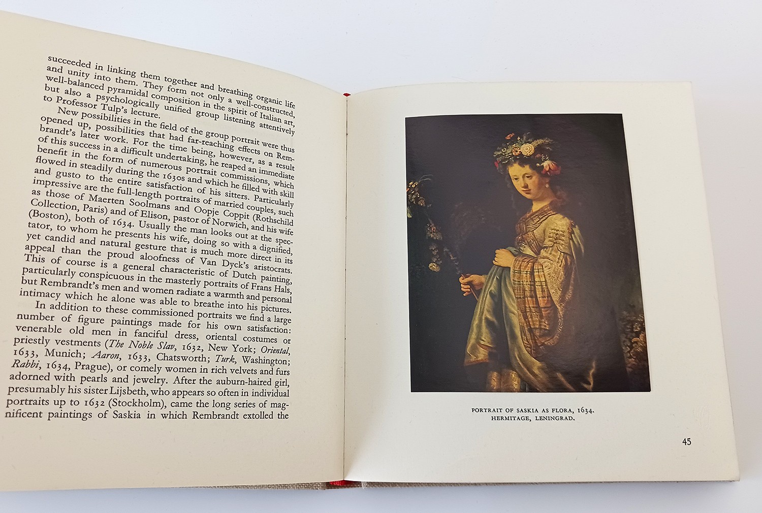 Rembrandt The Taste of Our Time 1972 Otto Benesch Albert Skira