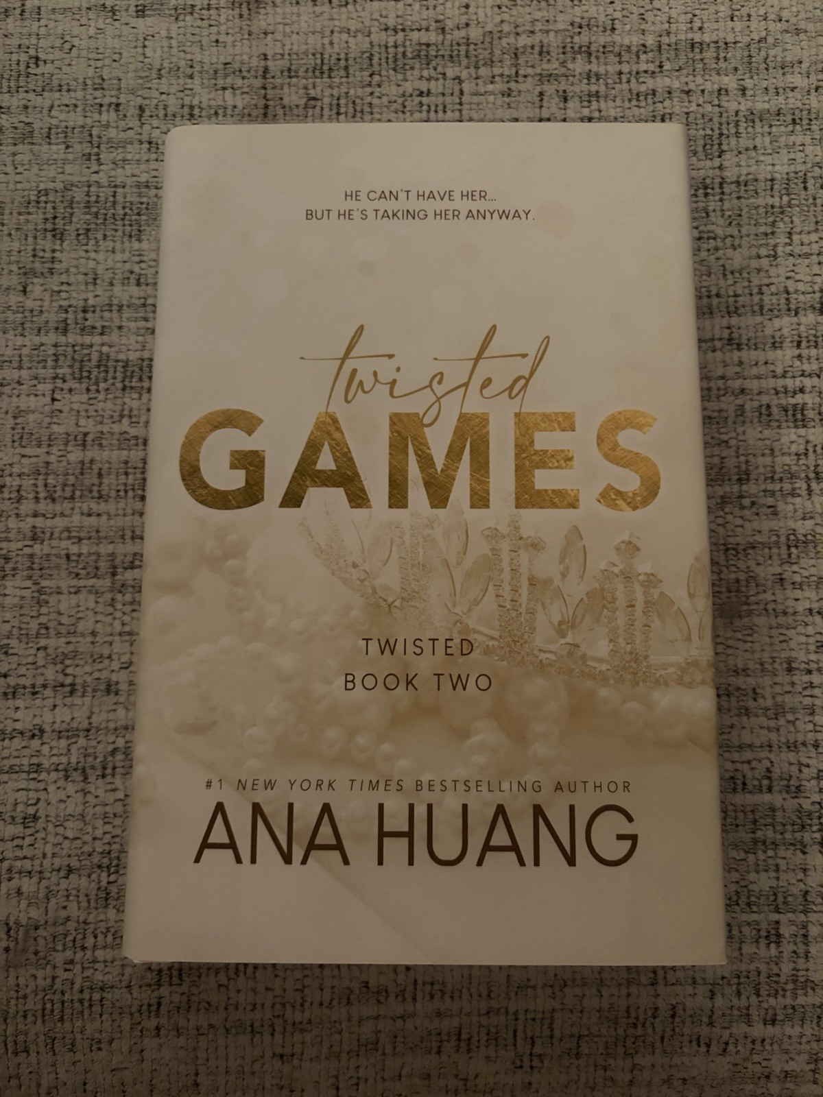 Ana Huang Twisted Games Twisted Series Signed Limited Edition HC Bloom Books