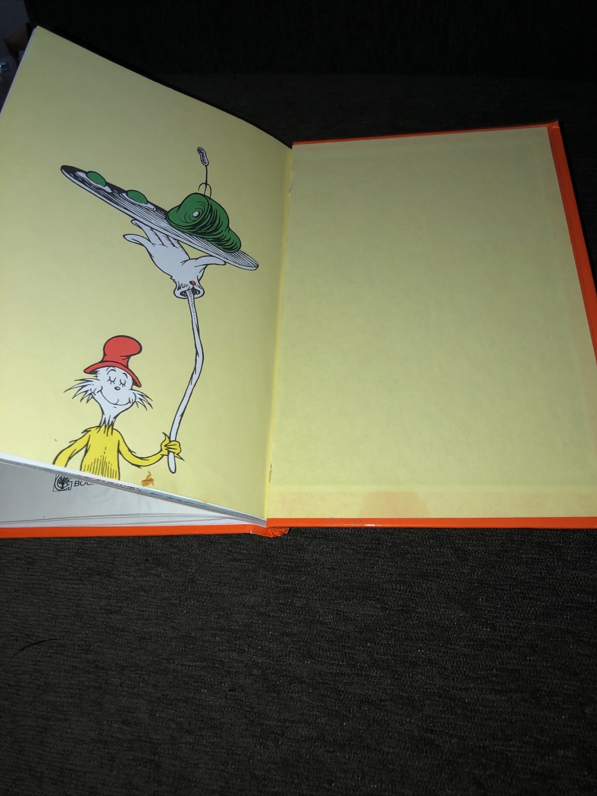 Green Eggs And Ham Book Dr. Seuss 62 Pages hard cover