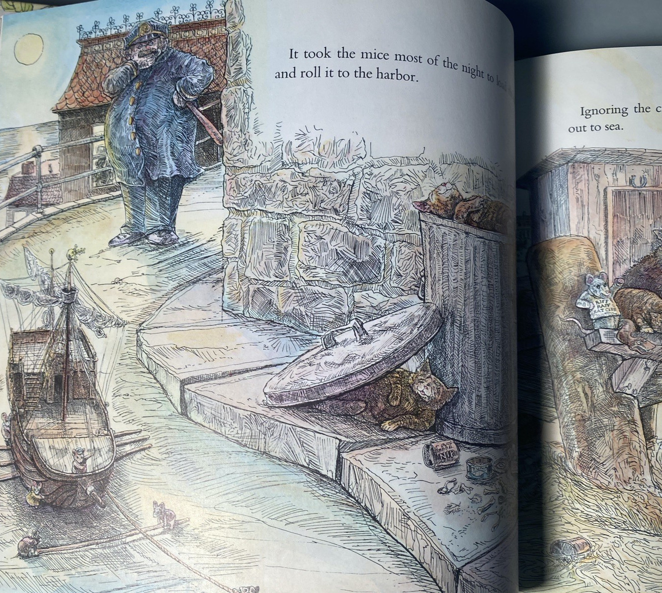 SIGNED Illustration THE ISLAND OF THE SMOG Steven Kellog Children Kids Stories