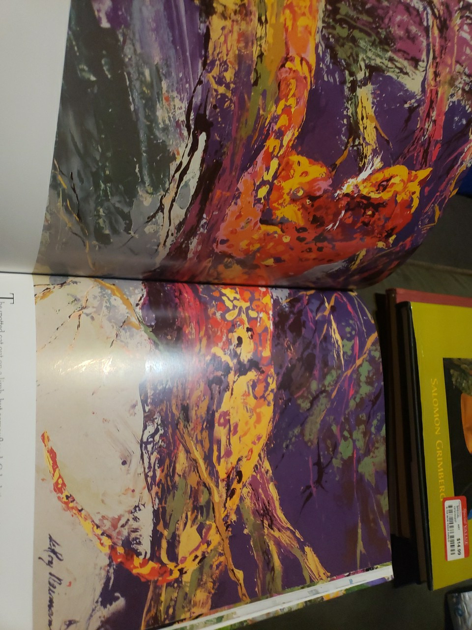 LeRoy Neiman on Safari by LeRoy Neiman (1997, Hardcover) – SIGNED