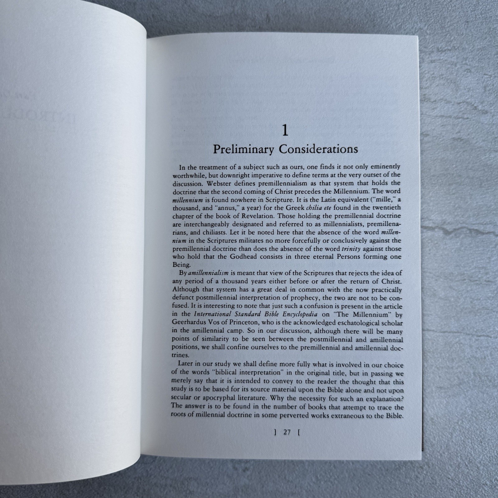 Millennialism: The Two Major Views by Charles L. Feinberg – BMH Books, HC, 1985