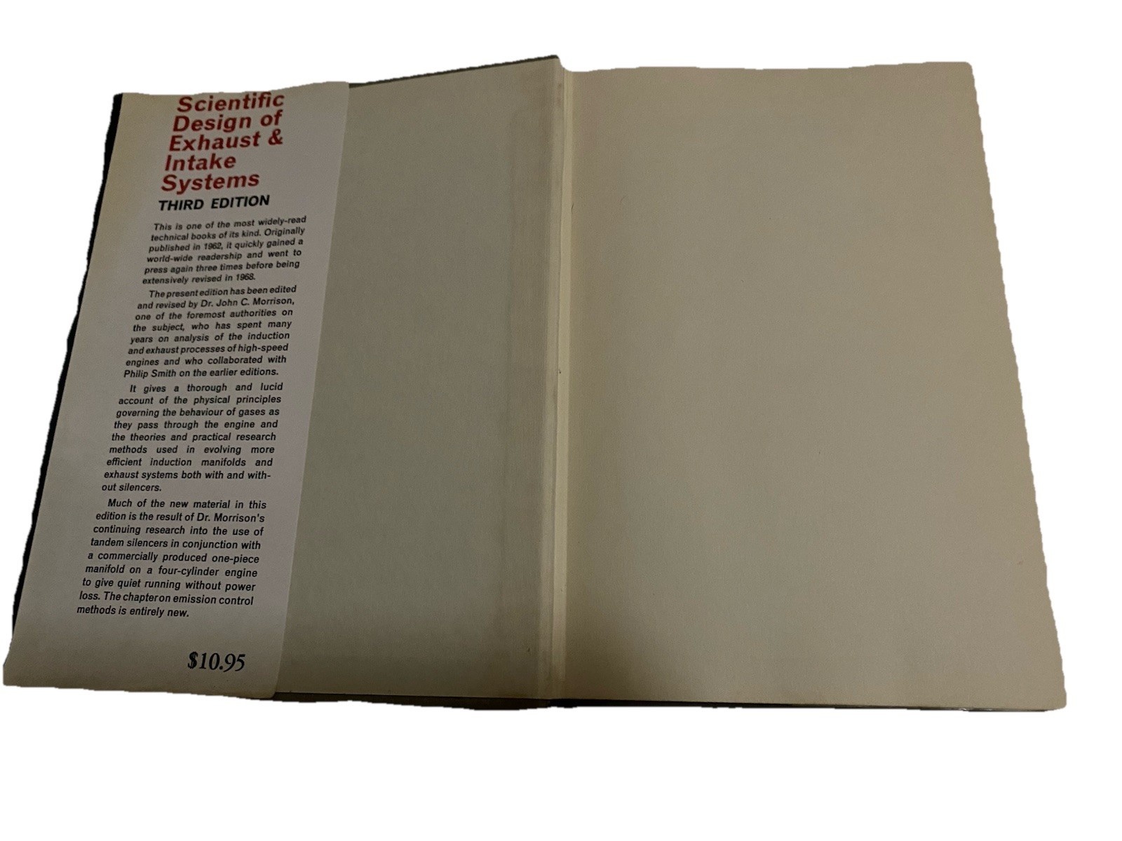 Scientific Design of Exhaust & Intake Systems 3rd Ed. Smith Morrison (1972)
