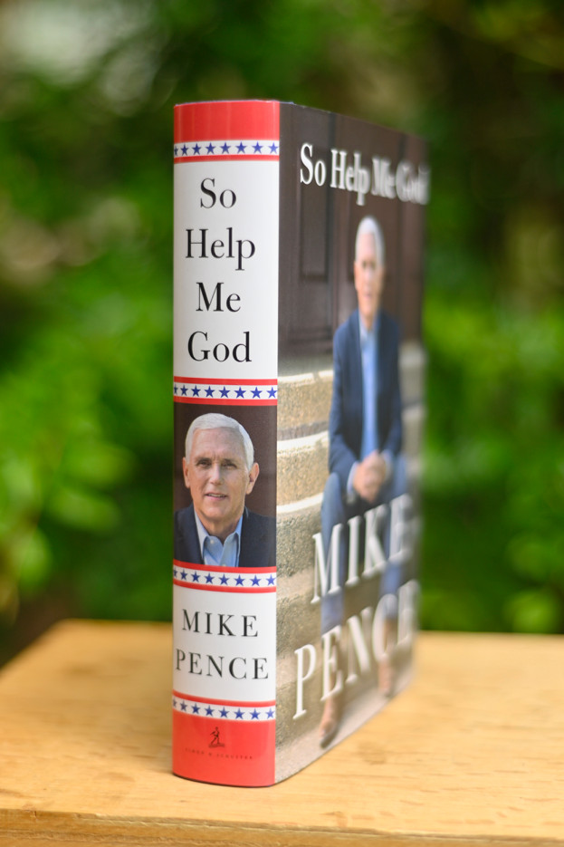 signed Mike Pence So Help Me God 2022 Gift Appropriate