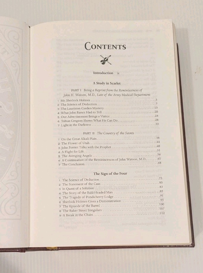 THE COMPLETE SHERLOCK HOLMES Leather Bound Collectible Edition Barnes & Noble
