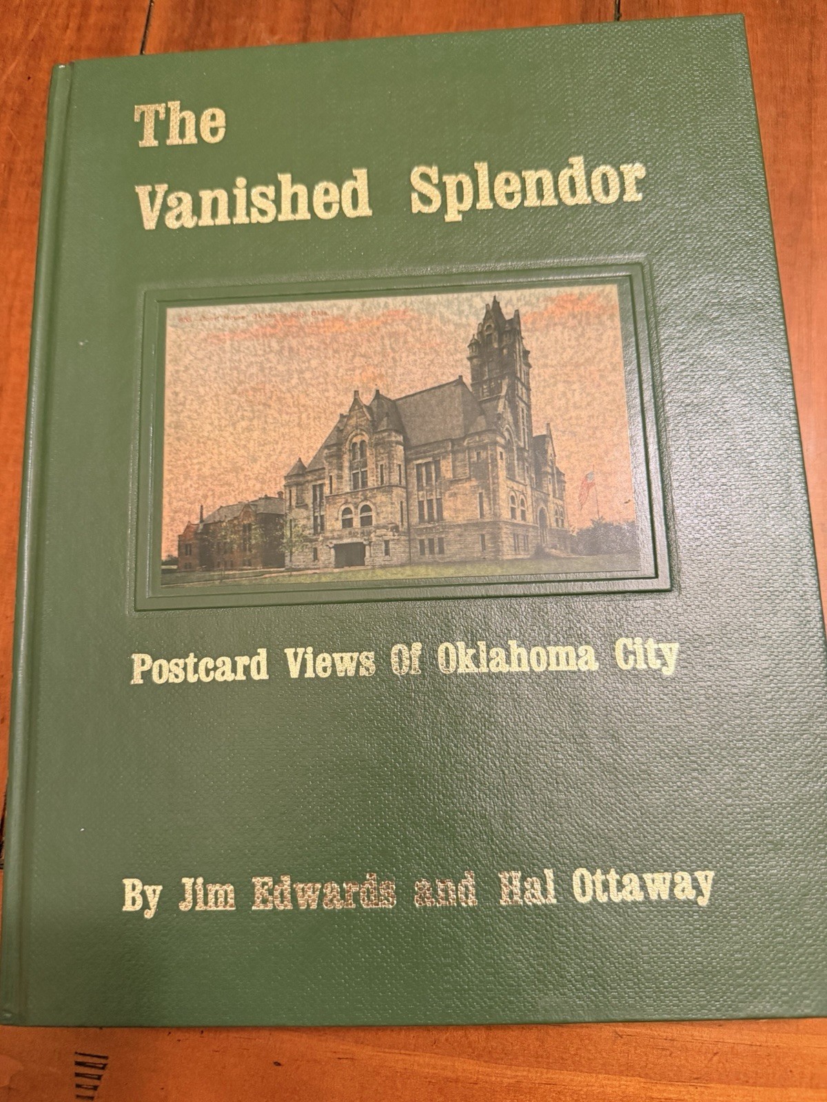 SIGNED Set The Vanished Splendor I & II Oklahoma City Postcards 1st Ed Edwards