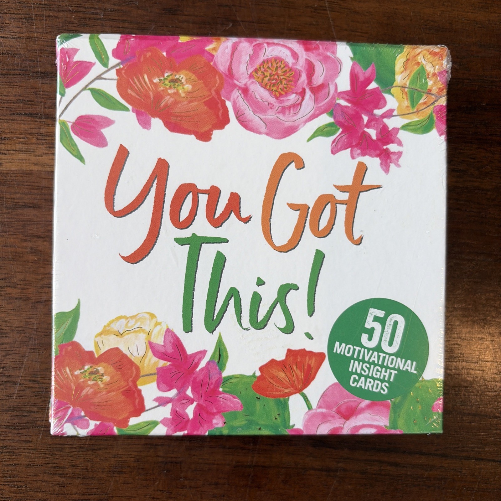 You Got This! Insight Cards inspire motivate 4×4” Desk Work Peter Pauper Press
