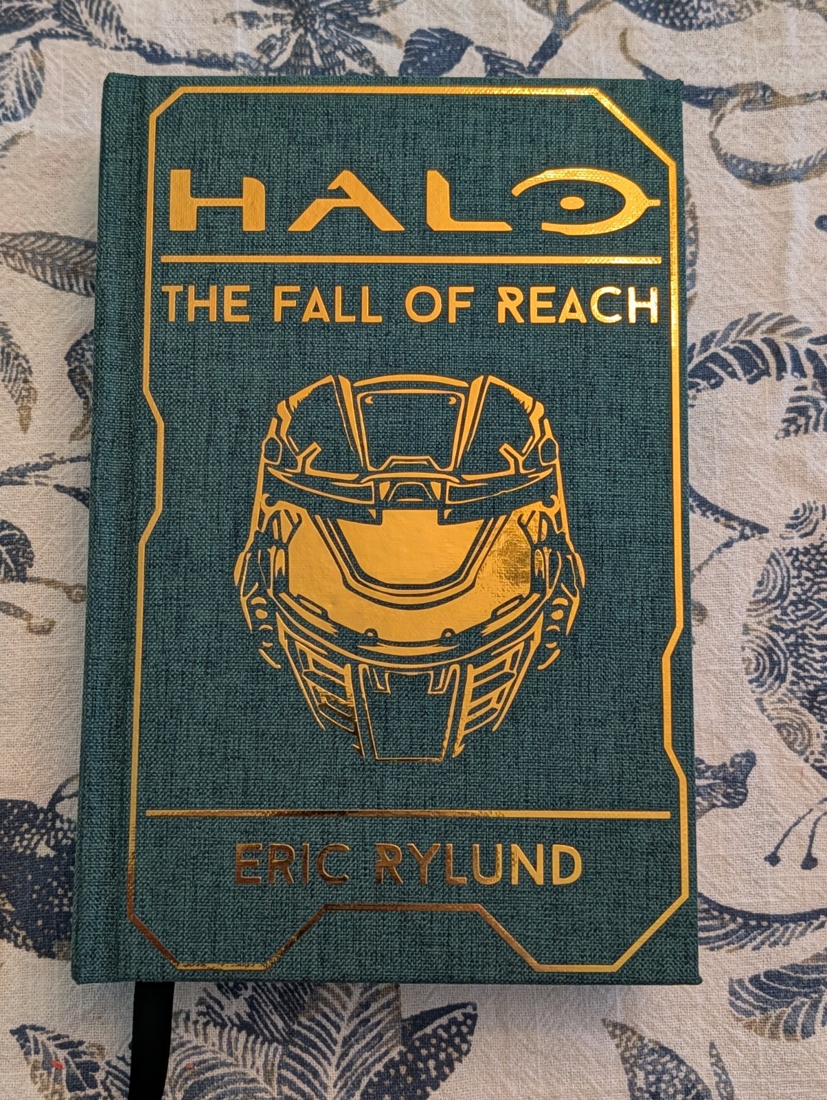 Halo The Fall Of Reach Eric Rylund Custom Rebound Hardcover Collector’s Book