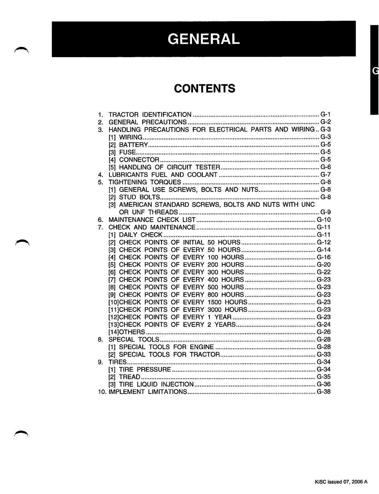KUBOTA BX23 LA210-1 Loader BT600 Backhoe WORKSHOP MANUAL – STEEL SPIRAL BOUND