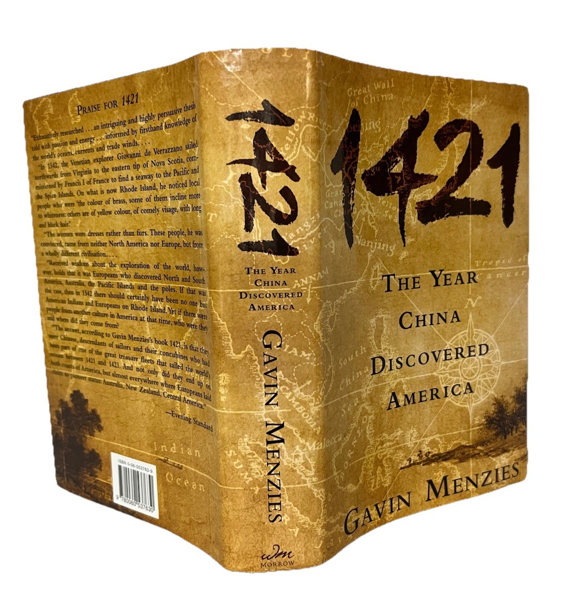 1421 THE YEAR CHINA DISCOVERED AMERICA by Gavin Menzies 2003 1st Ed-1st Print