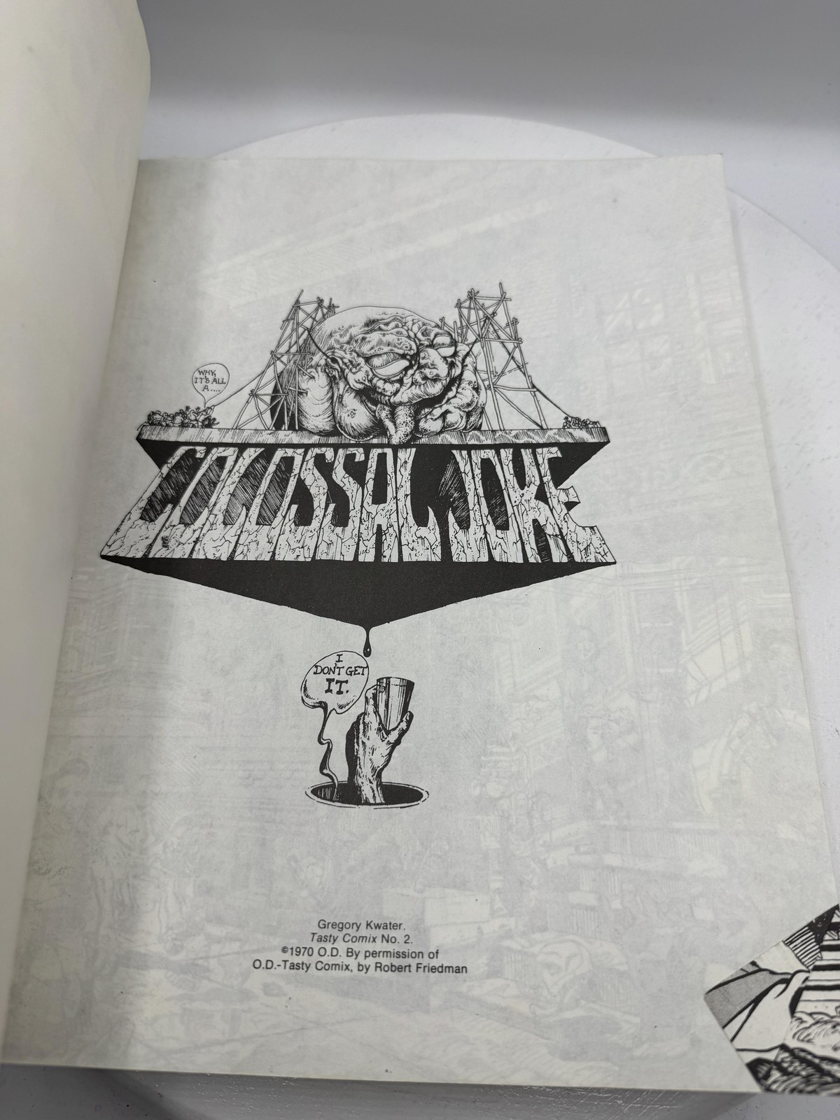 Vintage 1989 History Of Underground Comics Mark James Estren PB Ronin