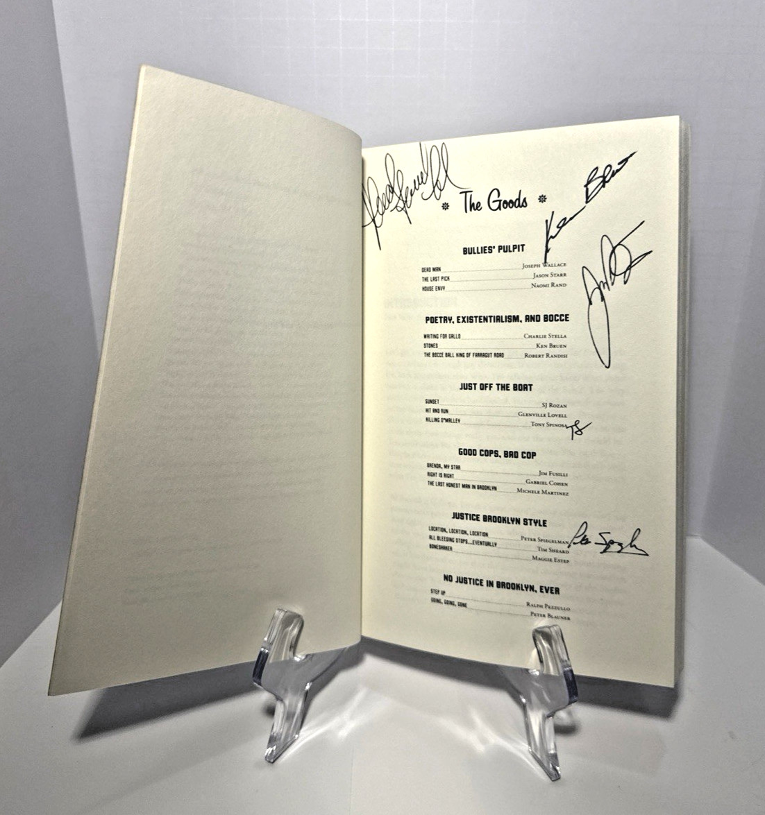 SIGNED COPY | Hardboiled Brooklyn | 2006 Crime Fiction Anthology Paperback