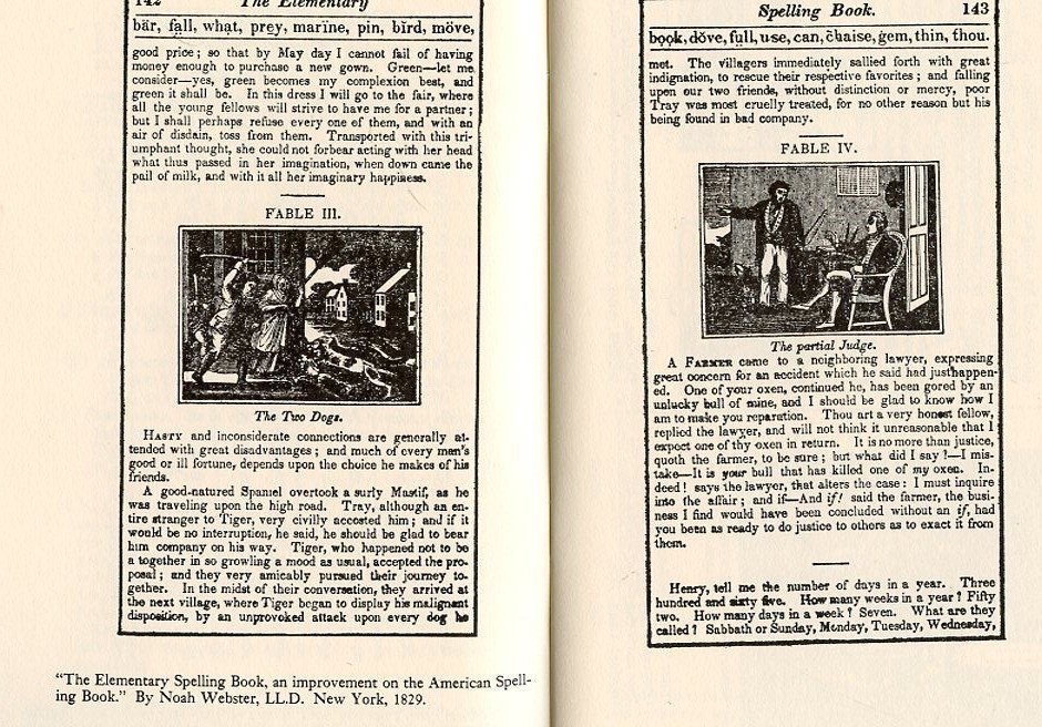 Early American School Books: Choice Pages 1785-1880-A Long Ago Book