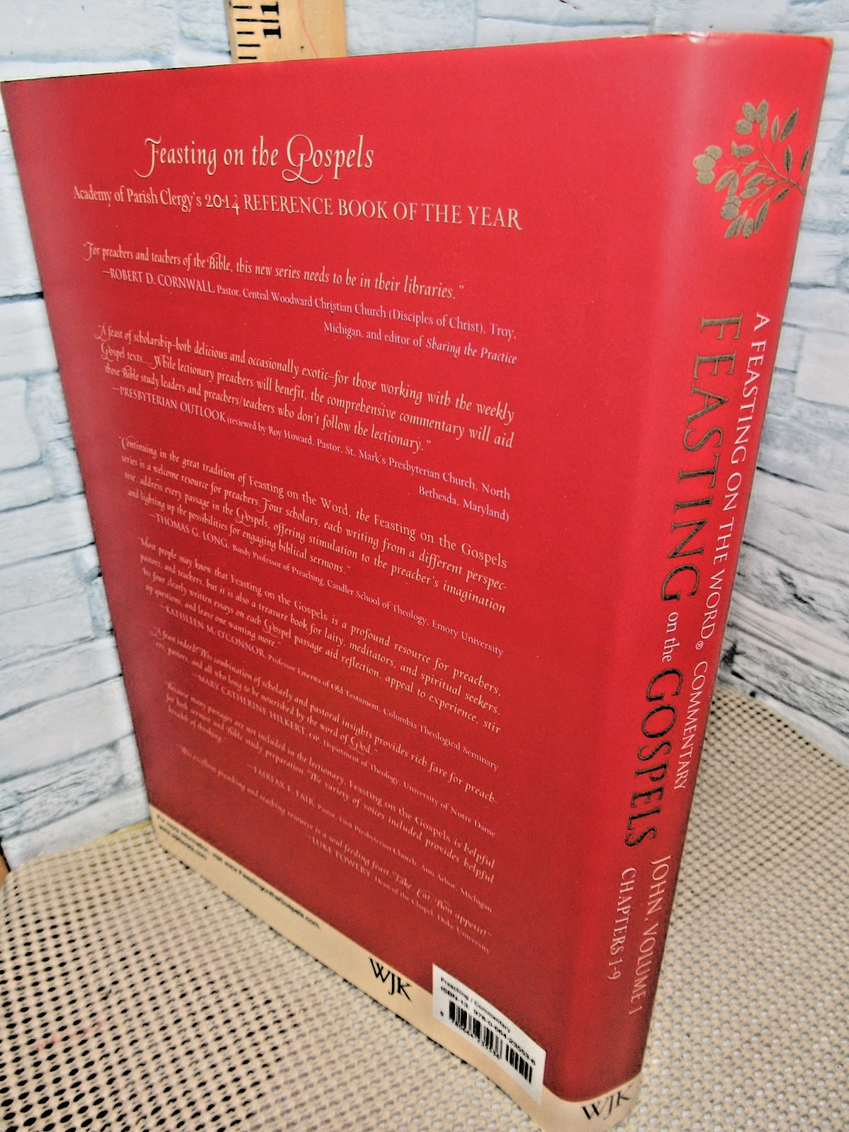 Feasting on the Gospels /John,Vol.1/ Chapter 1-9/2015/A Feasting on the Word …