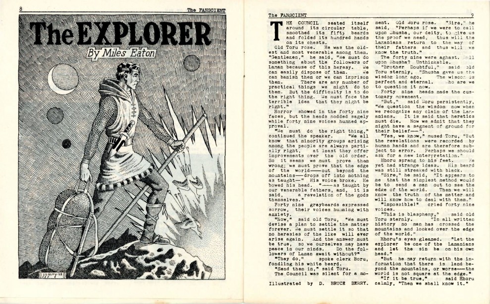 THE FANSCIENT science fiction magazine. 1947-51 complete run on CD/USB (fanzine)
