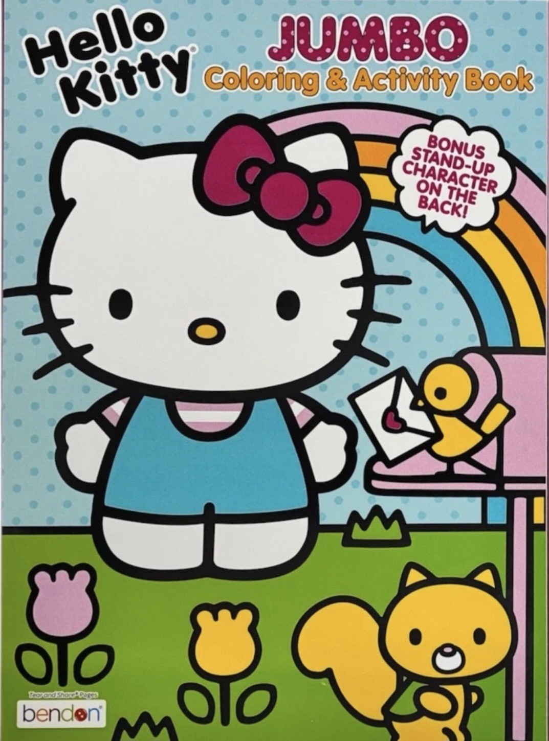 🌈💛 HELLO KITTY 💛 JUMBO 🐥 ●COLORING & ACTIVITY● Coloring And Activity Book.