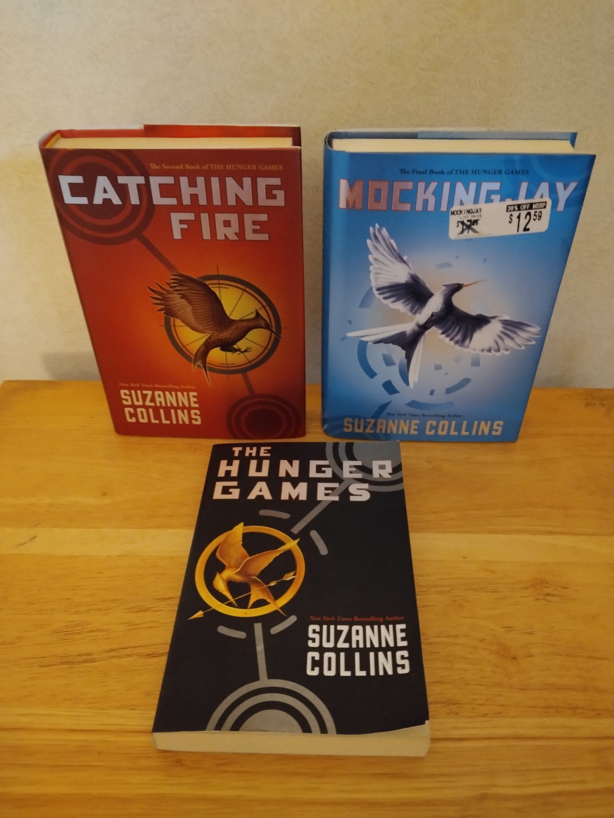The Hunger Games Trilogy Book Set Suzanne Collins Hardcover And Paperback Lot