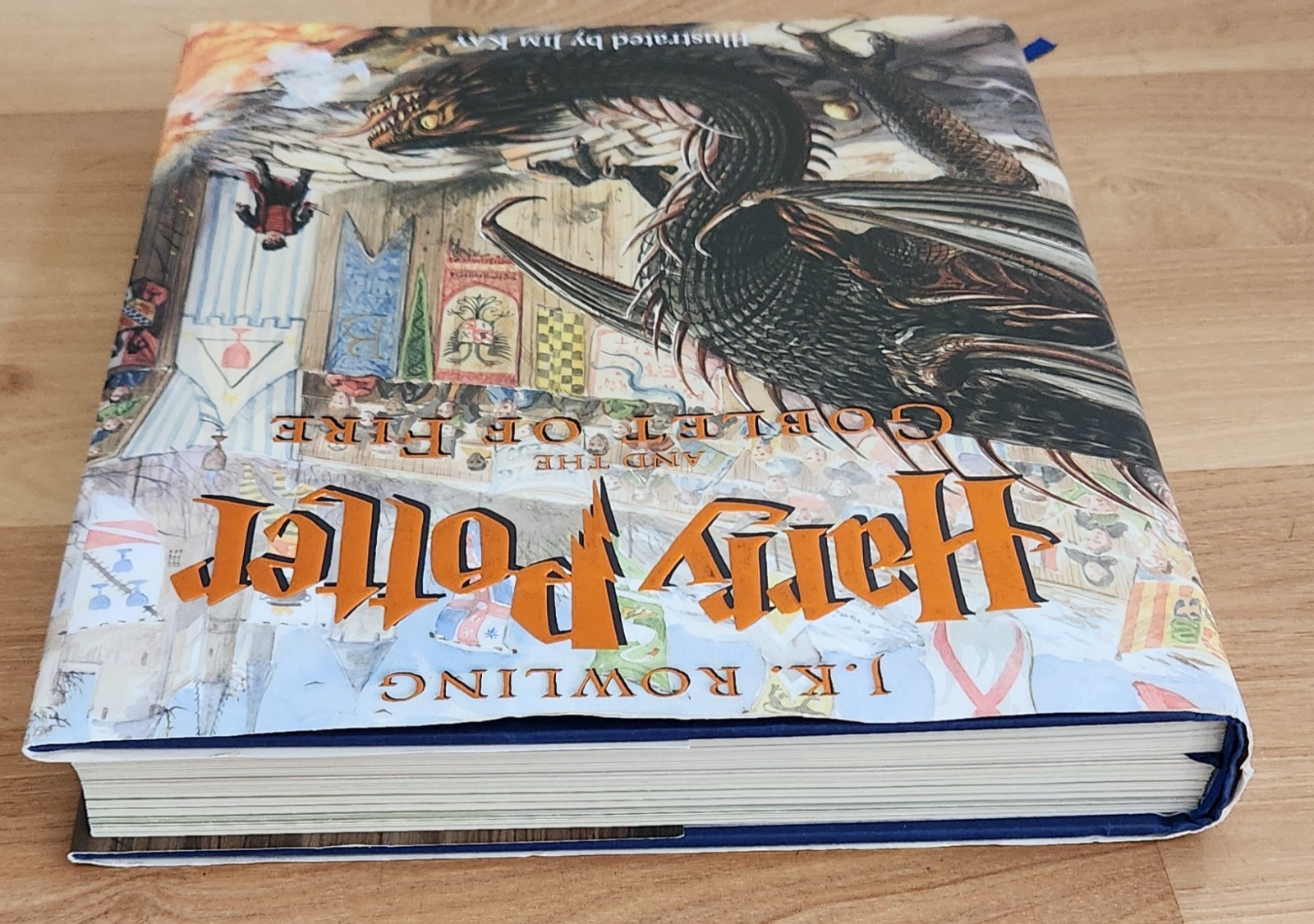 Harry Potter & The Goblet of Fire Illustrated by Jim Kay Hardcover 2019 NEW