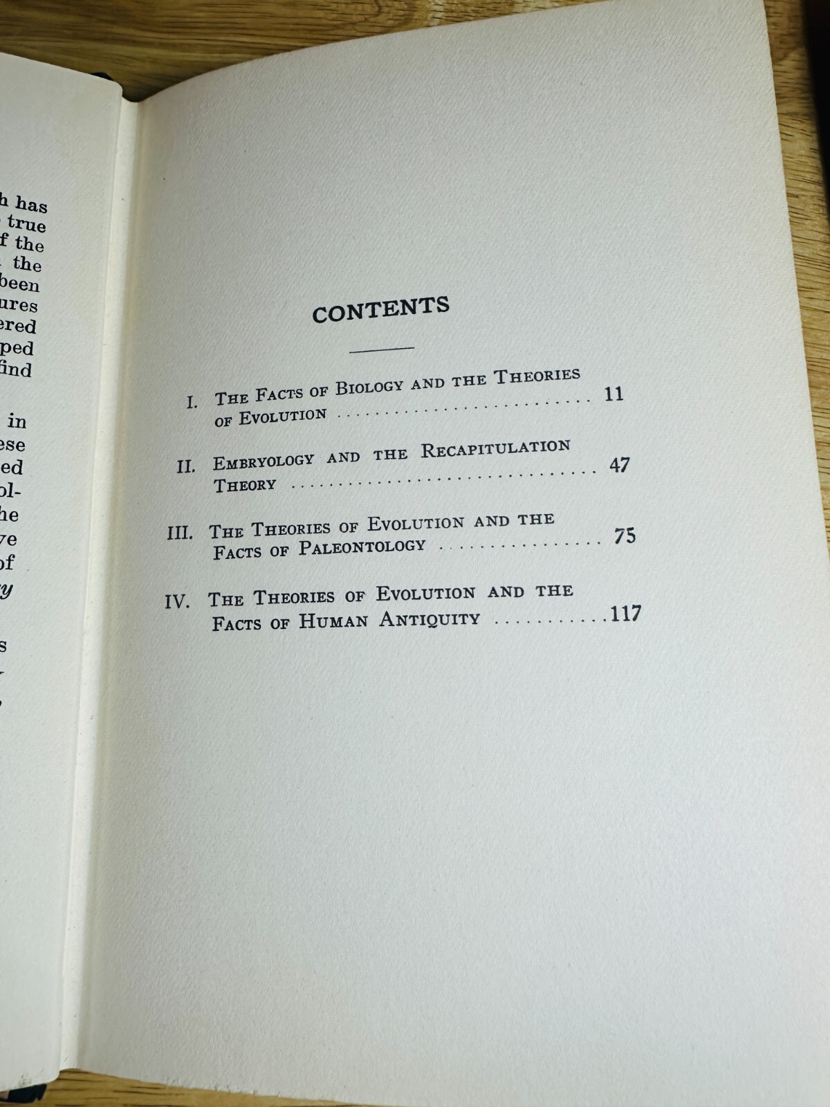 The Theory of Evolution & Facts of Science by Harry Rimmer 4th Ed. 1939 HC Book