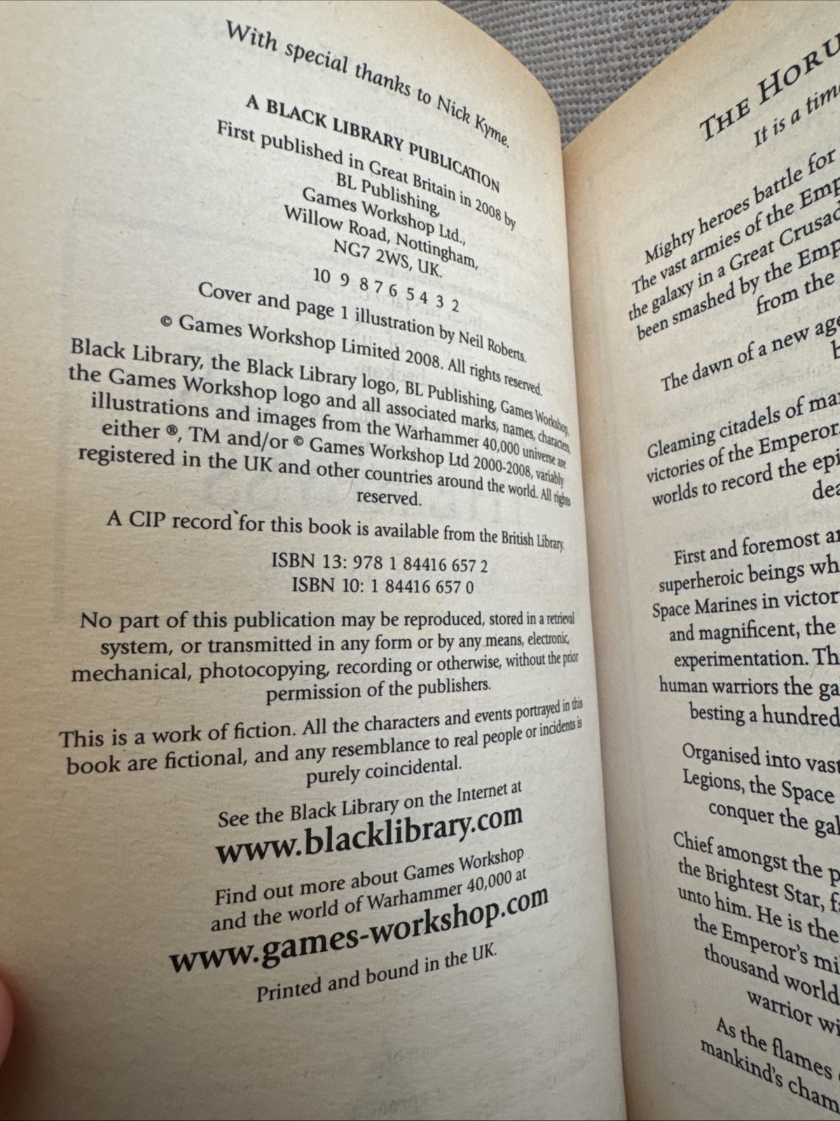 Horus Heresy Battle For The Abyss by Ben Counter book