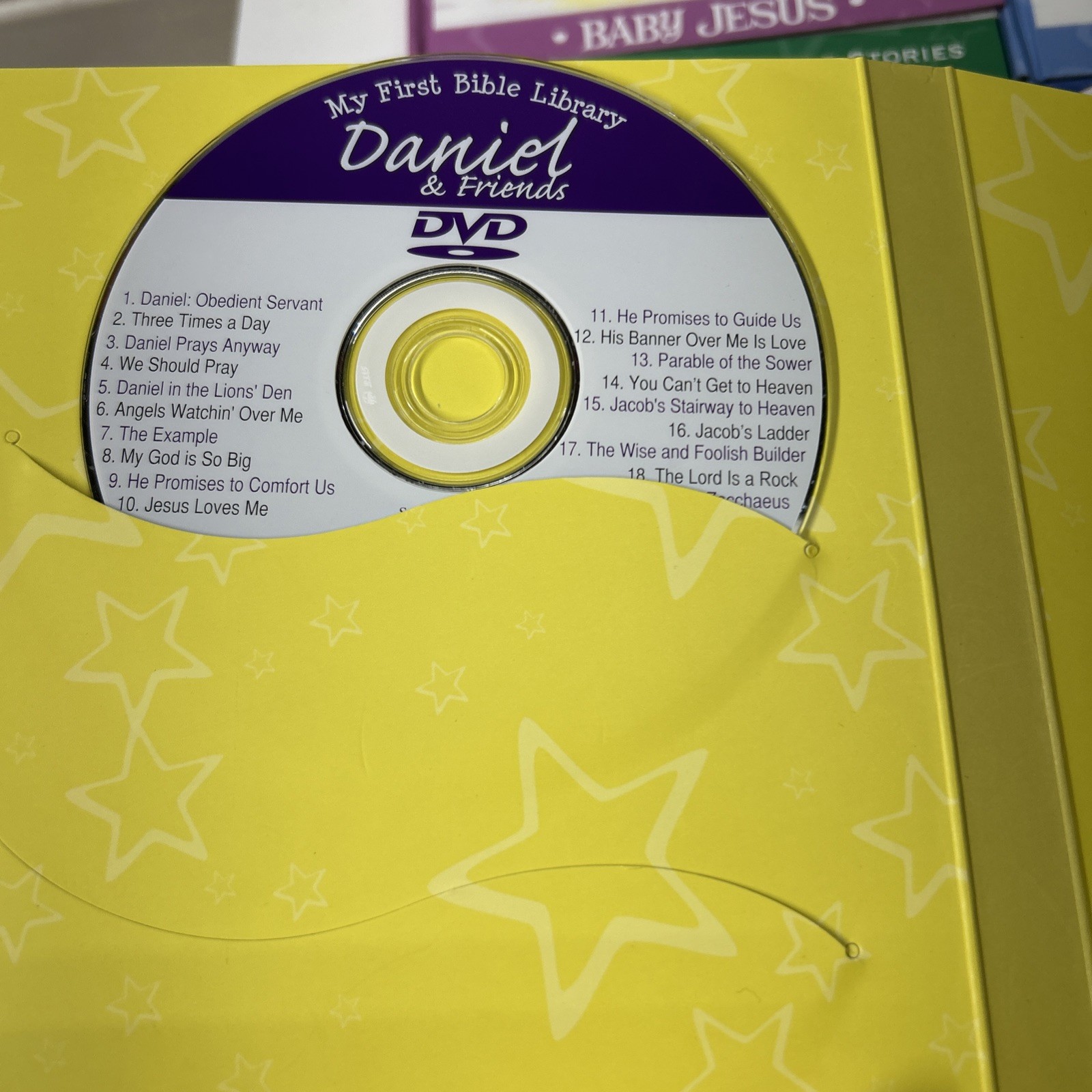 Wonder Kids My First Bible Library 10 Books 9 DVD Box Set