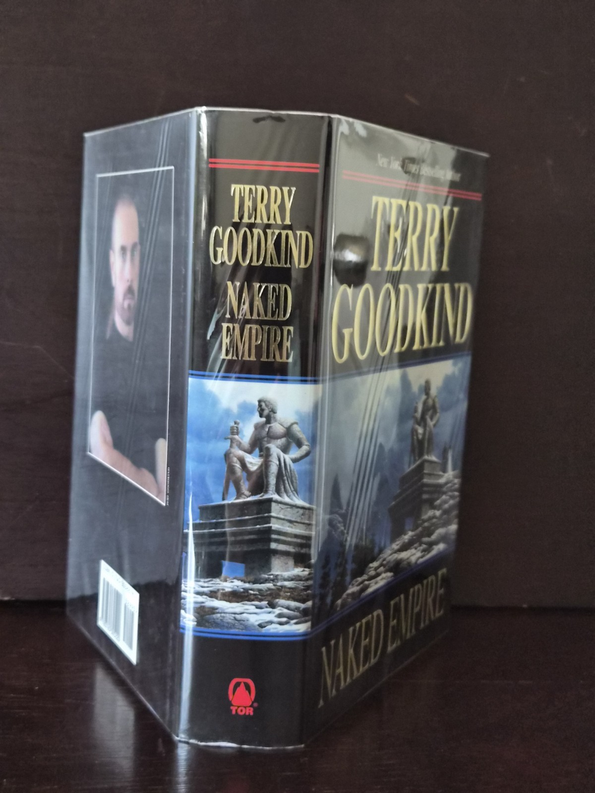 Terry Goodkind Naked Empire 1st/1st 2003 Tor HCDJ Brodart Mylar LN Fantasy